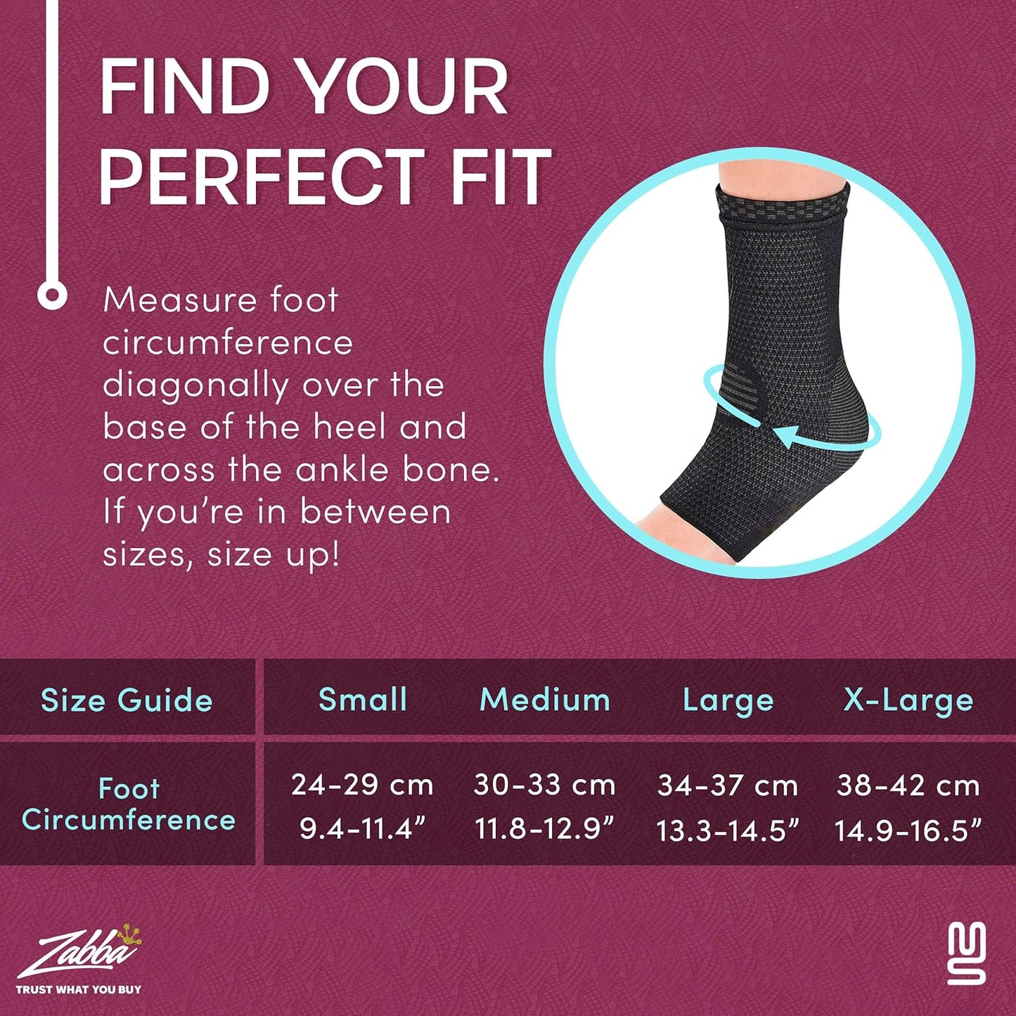 Ankle Brace for Plantar Fasciitis Relief, Tendonitis, and Achilles Tendon Support - Compression Foot Sleeve for Men and Women