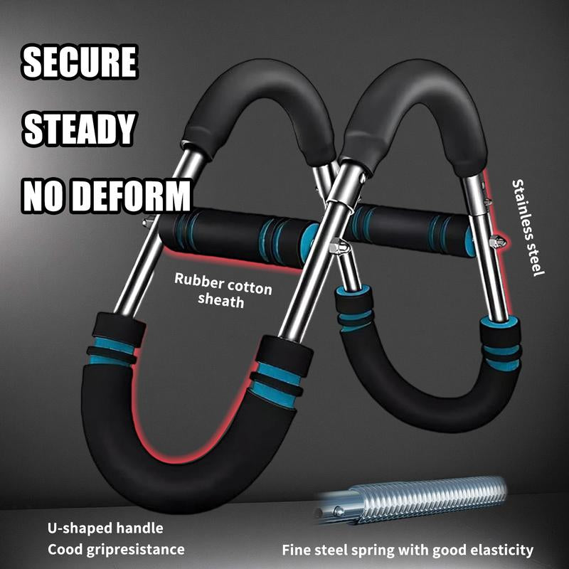 ALT Twister Arm Trainer, 40-100Lb Adjustable Chest Workout Equipment, Portable Power Twister Bar, Body Fitness Machine for Shoulder Back Abdominal Thigh Muscle, Detachable, Men & Women