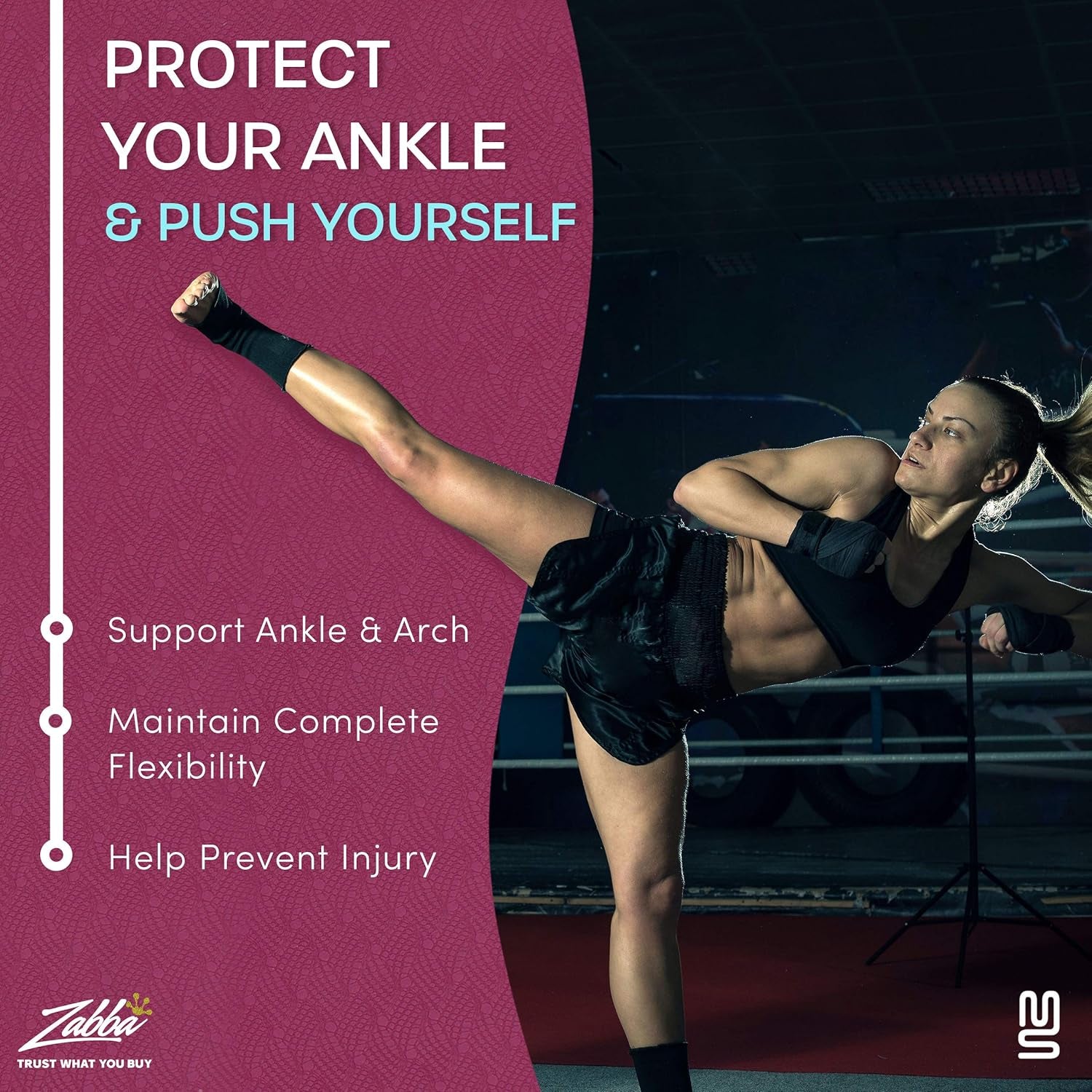 Ankle Brace for Plantar Fasciitis Relief, Tendonitis, and Achilles Tendon Support - Compression Foot Sleeve for Men and Women