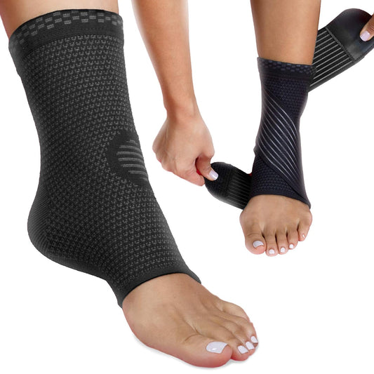 Ankle Brace for Plantar Fasciitis Relief, Tendonitis, and Achilles Tendon Support - Compression Foot Sleeve for Men and Women