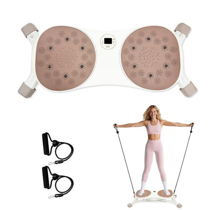 Ski Simulator Training Machine – Low-Impact Full-Body Cardio & Leg Workout Equipment for Home Gym, Fun Aerobic Stepper & Adjustable Pedal Exerciser | Vibration Plates-Style Exercise Equipment Alternative | Black Friday Deal